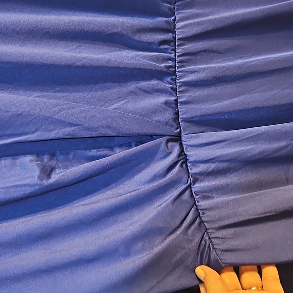 Victoria Secret Womens Dress Blue Long Sleeve V Neck Mini Cocktail‎ Party ,S/P - Picture 8 of 11